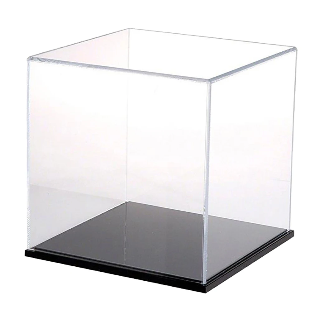 Acrylic Display Show Box Case Toy Dustproof Protect for Children Blocks Toys