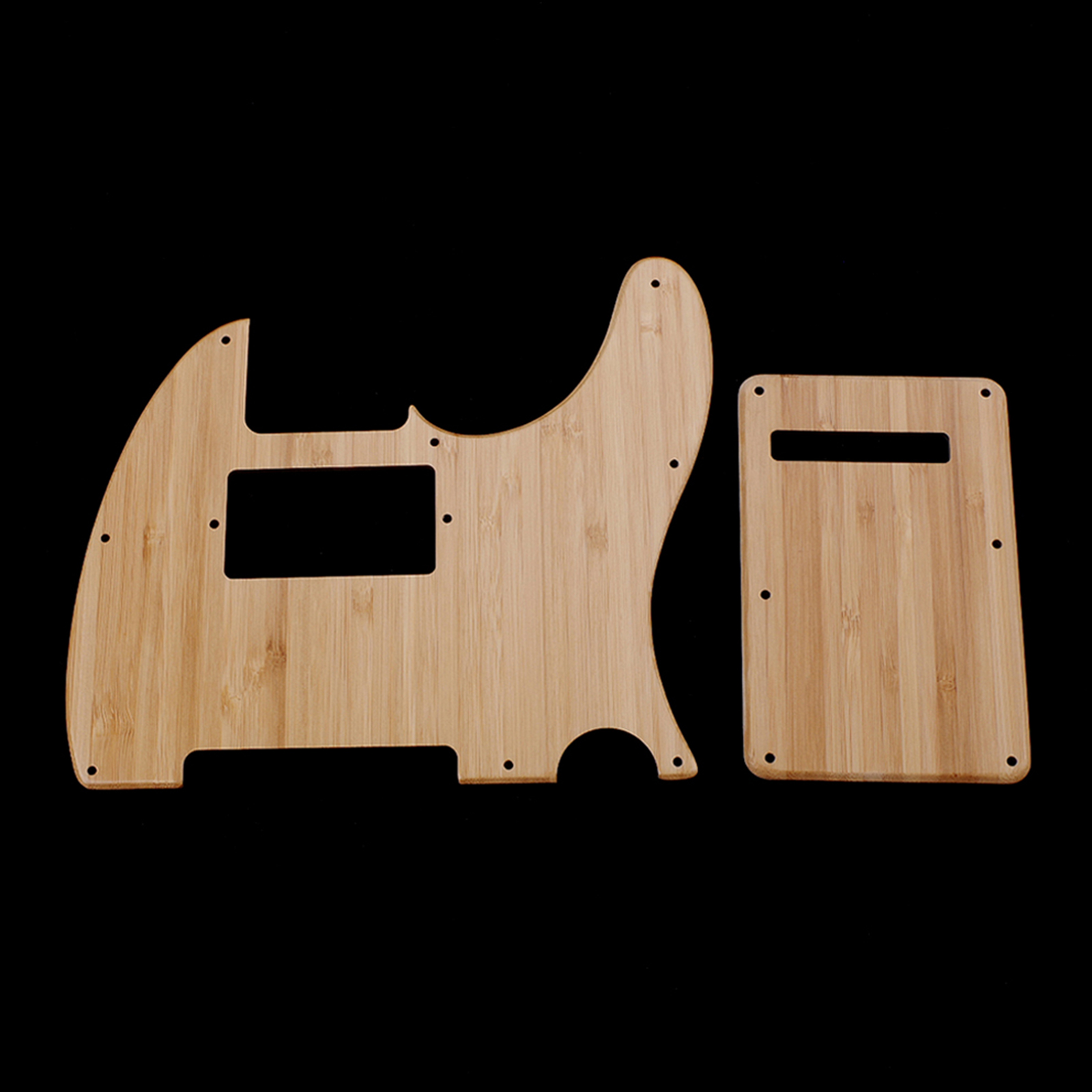 10-Hole 1ply Electric Guitar Pickguard Scratch Plate Back Plate for TL Style Electric Guitar Instrument Parts Accessory Luthier