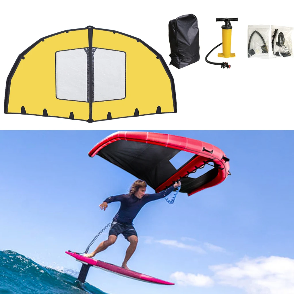 Inflatable Windsurfing Wing Foil Kite Electric Surfboard Standup Boarding Kite 