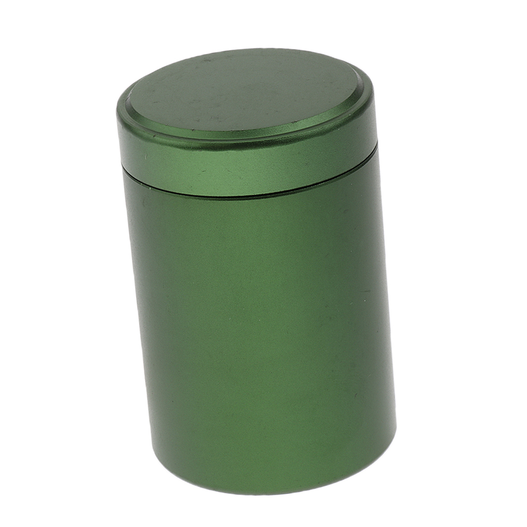 Aluminum Capsule Holder Waterproof Pill Box Container Tea Trolley