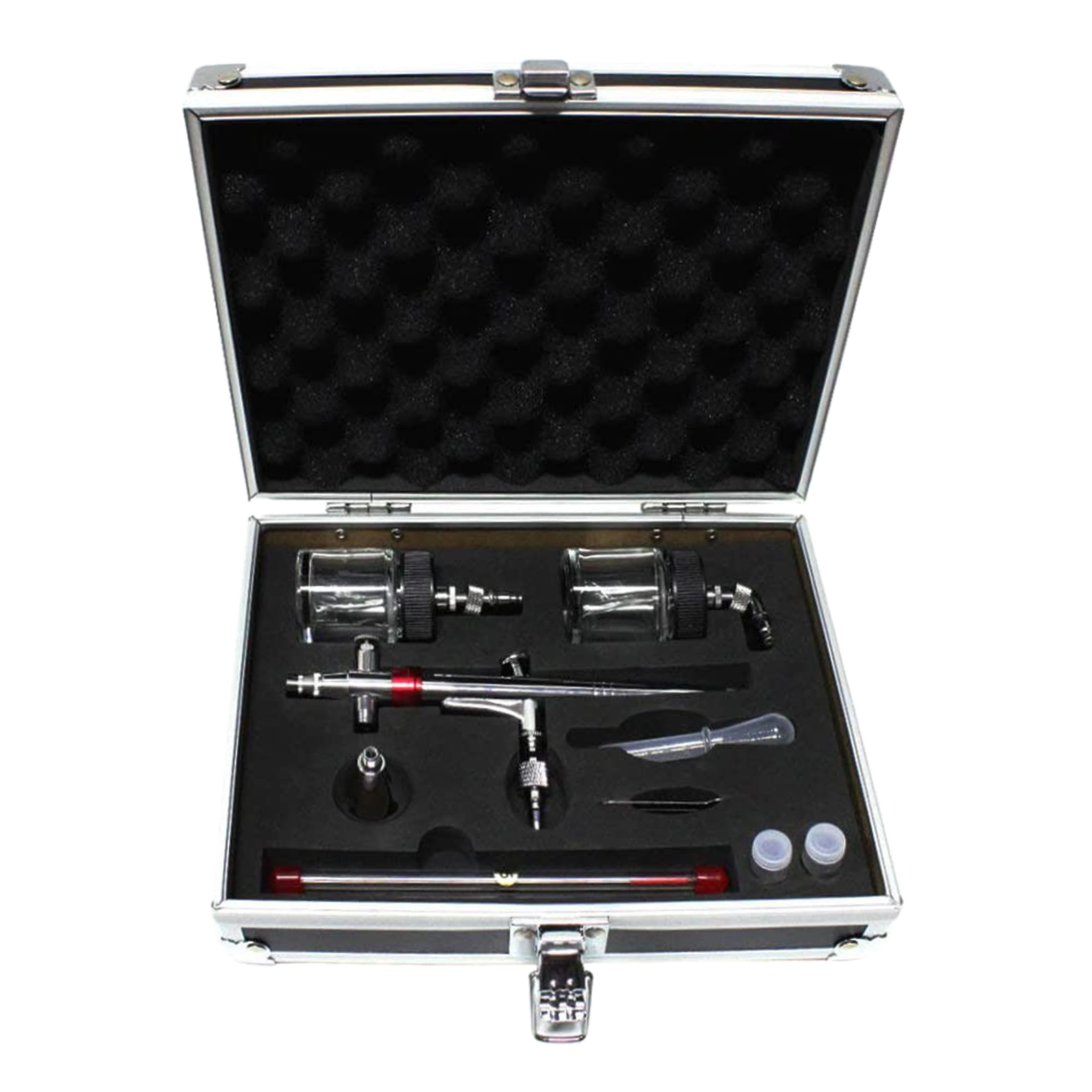 TJ-468K Pro Airbrush Set Needles Fluid Tips Gravity Feed Airbrush Hobby Art