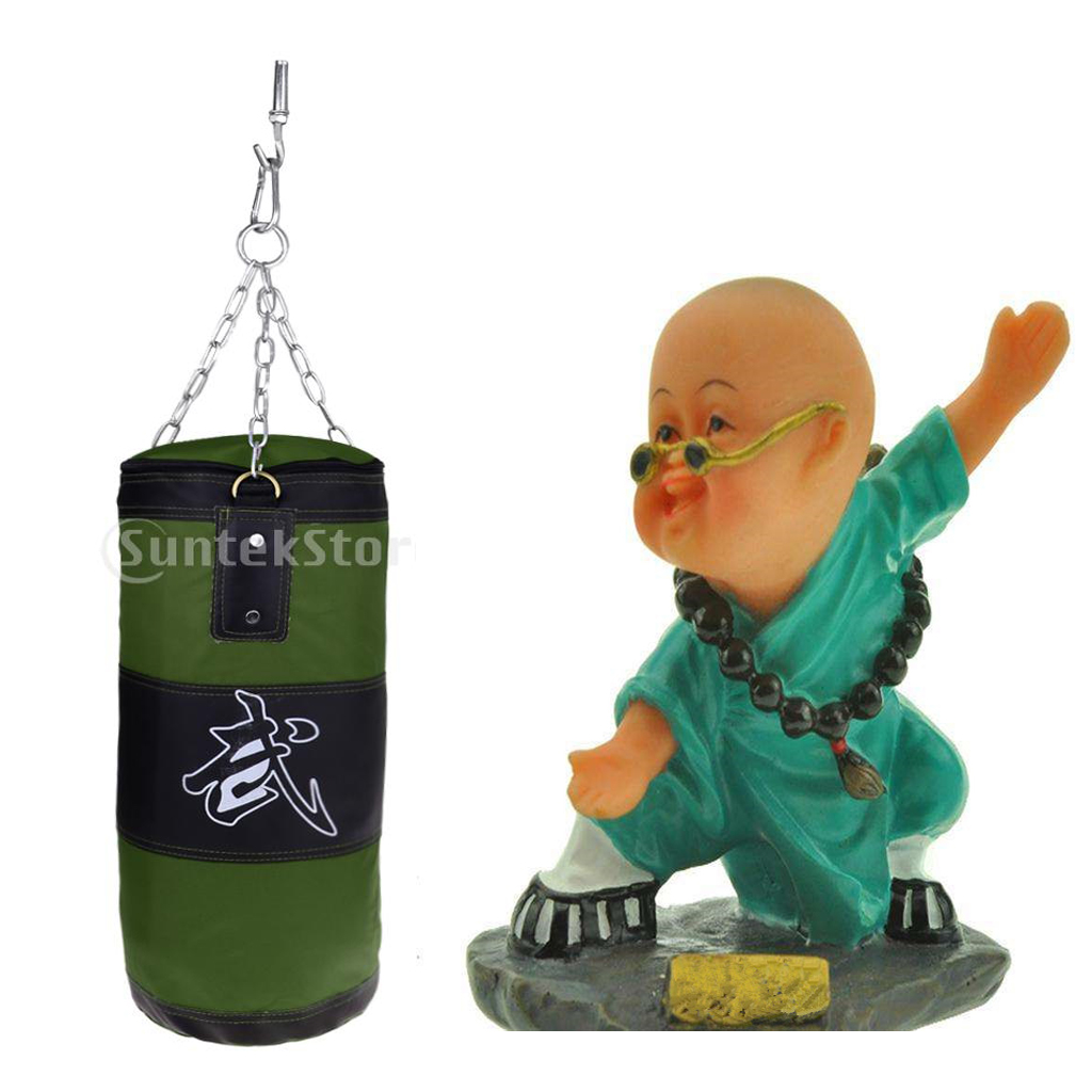 90cm Punch Bag MMA Boxing Training Sandbag Heavy Duty Bag for Fitness Practice and Responsiveness Improvement.