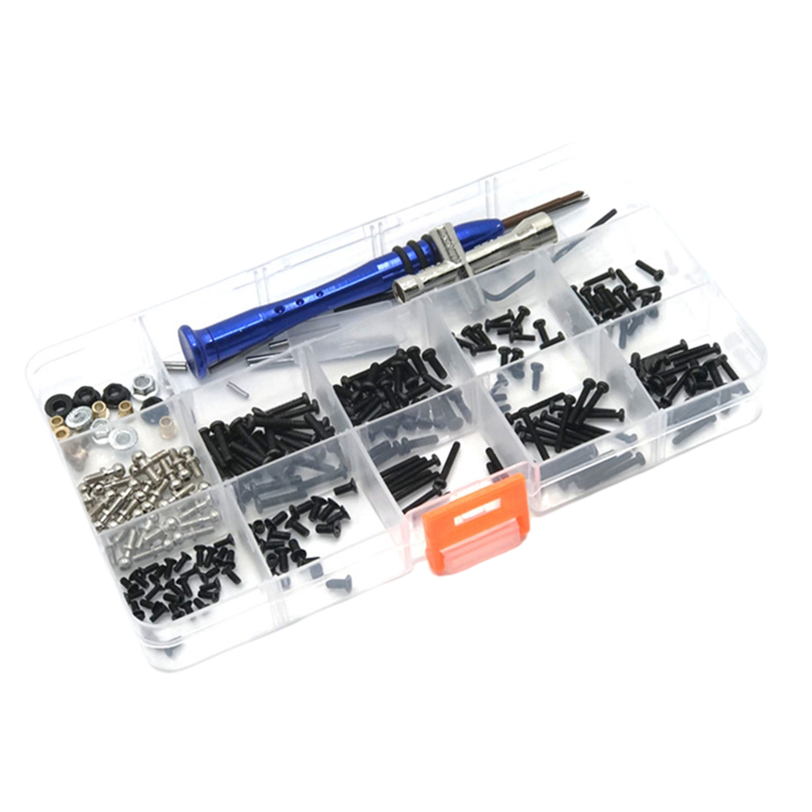 RC Screw Kit Tool Assortment Set for WLtoys 1:18 Scale A959 A969 A979 RC Crawler Car Accessory with Screwdriver