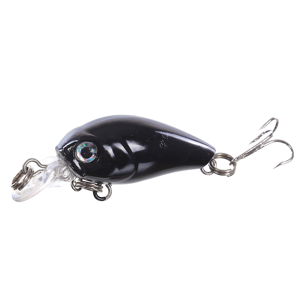 9 X Lifelike Minnow Fishing Lure 10# Hooks Fish  Tackle Crankbait