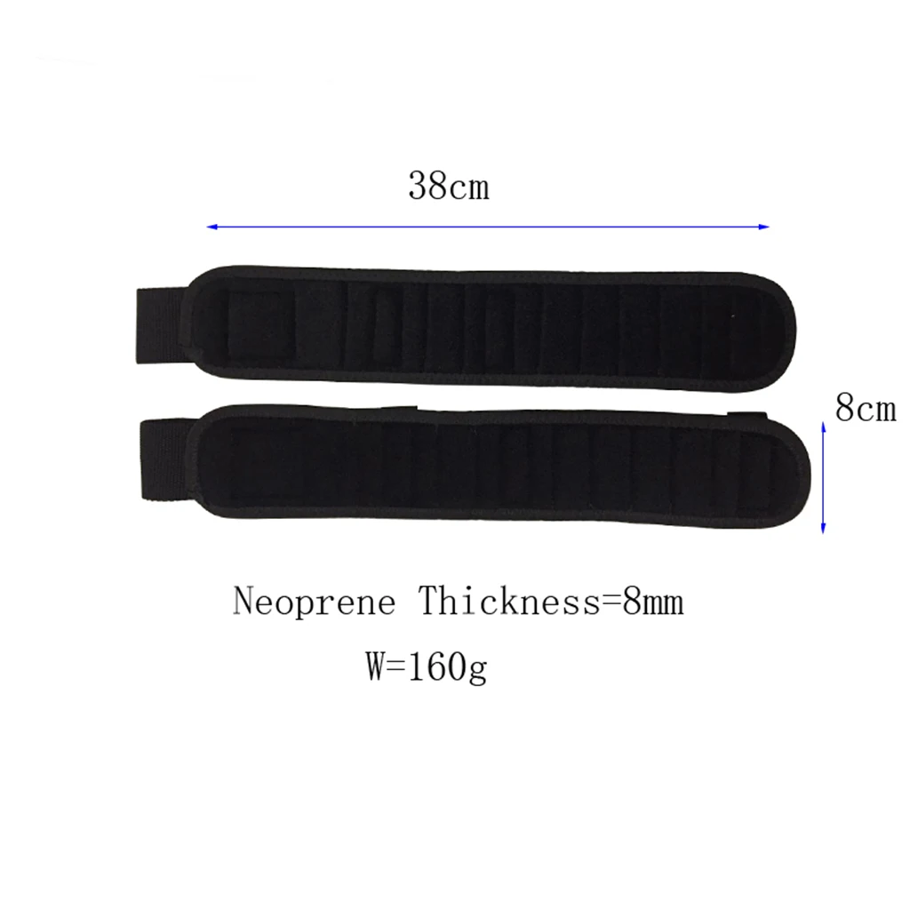 2pcs Neoprene Diving Backplate Shoulder Strap Pad Guitar Webbing Band Cushion BCD Carrier Harness Tank Air Cylinder Holder Belt