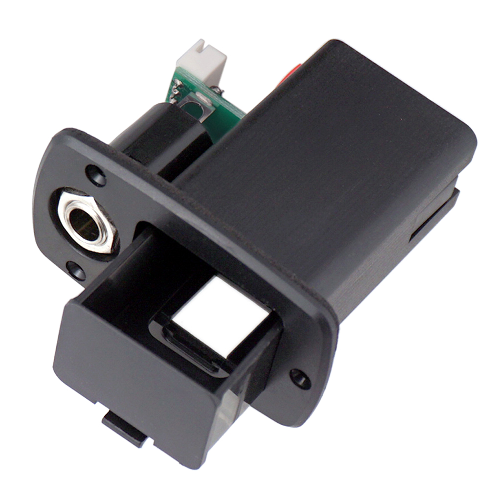 ABS 9V Battery Holder Case Box Compartment Cover For Active Guitar Bass Parts Pickup Replacement
