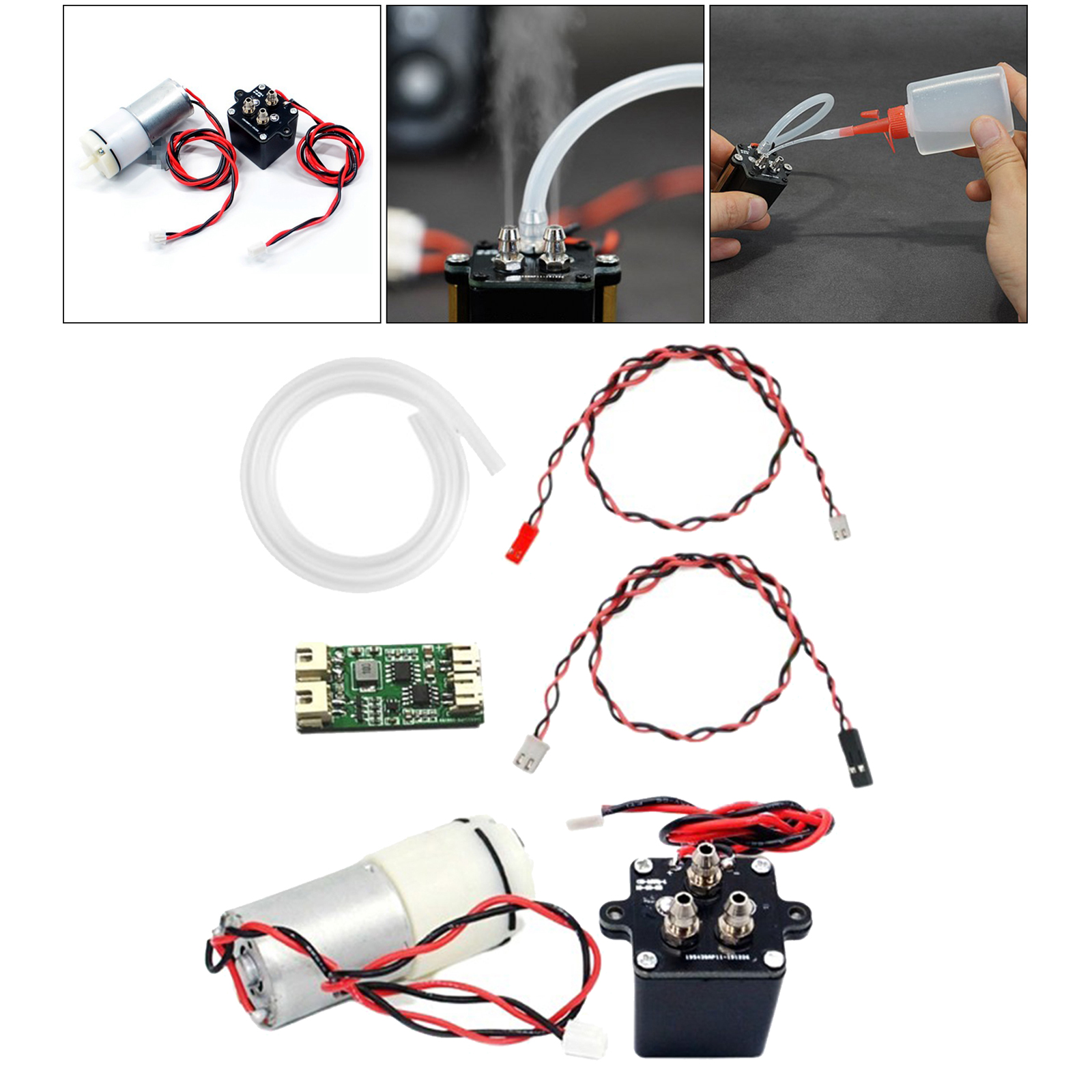 Smoke Generator 7.4V-11.1V for Trax-xas -4 1/10 RC Climbing Car Upgrade