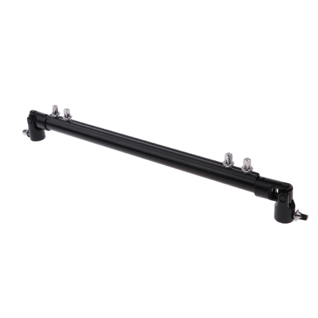 Double Bass Kick Drum Pedal Drive Shaft Rod Arm Linking Bar Accs 13.62in