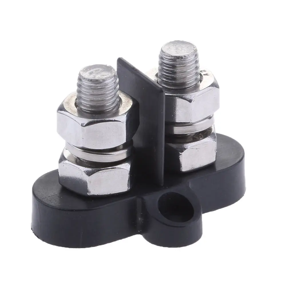 10mm Junction Block Power Post Dual Insulated Terminal Stud with Spacer