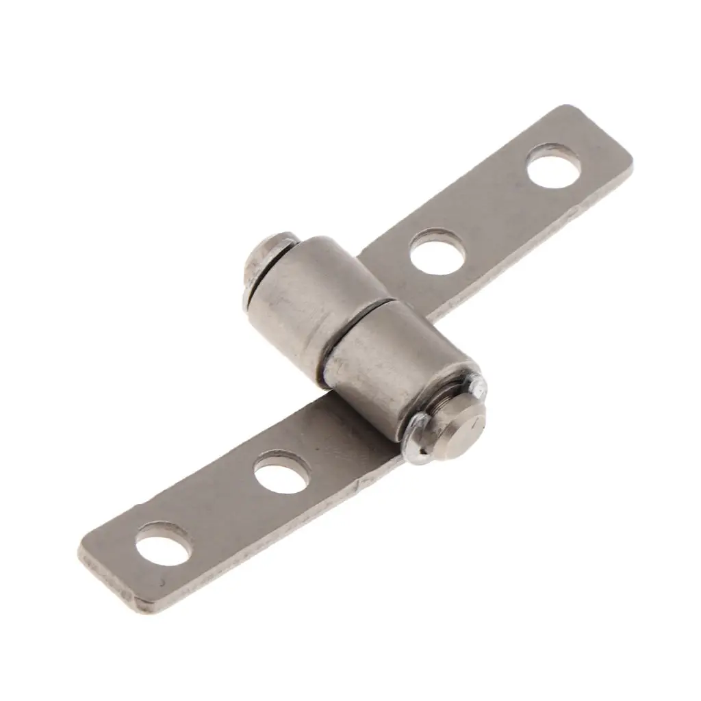 Torque Type Friction Positioning Hinge Silver 3.3mm Hole 0.1N 4-hole Right