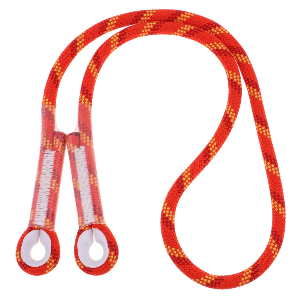 10.5mm Rock Climbing Knotted Pre-sewn Eye-to-Eye Prusik Loop Cord Rope