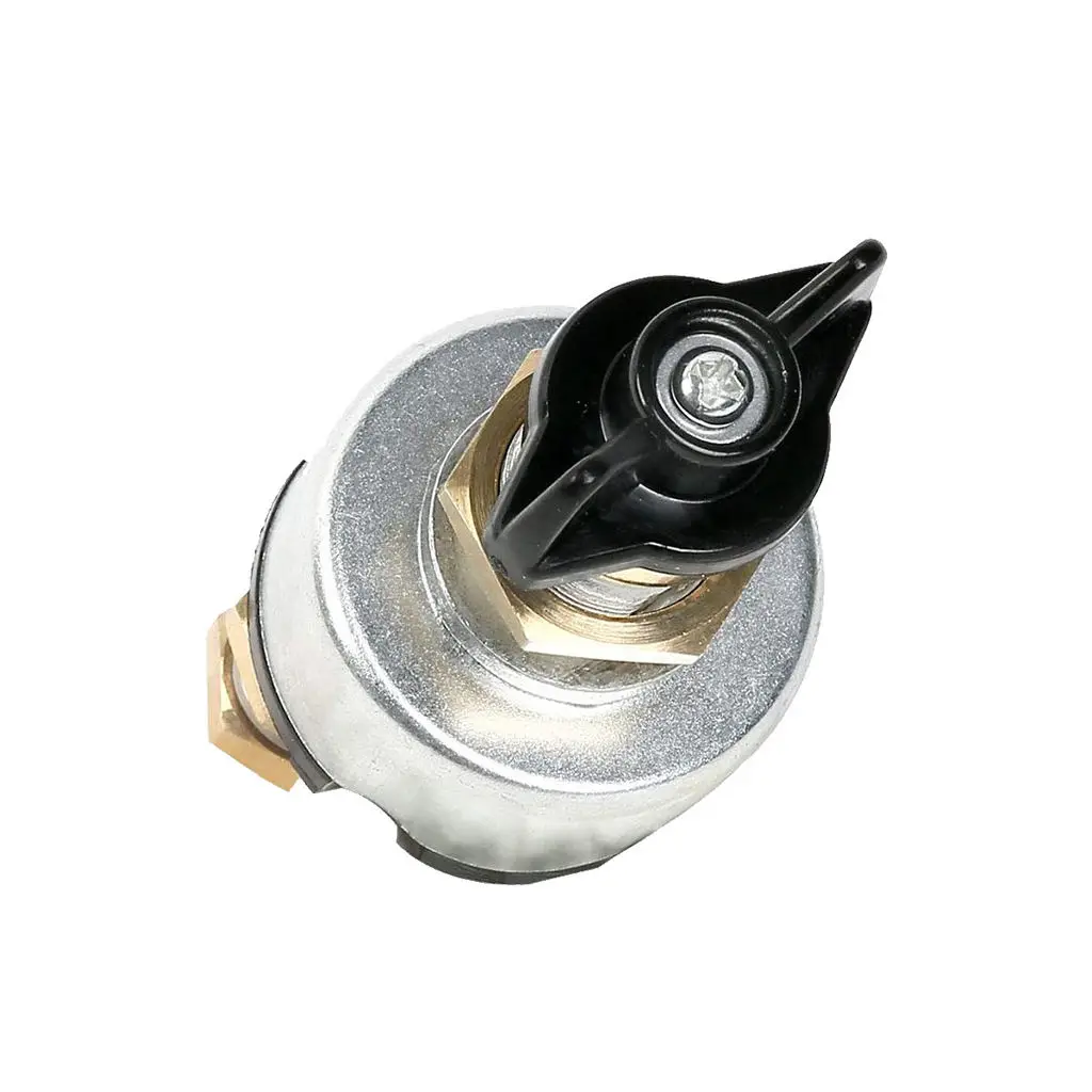 12V Main Power Switch Knob Battery Disconnect Switch 2 Post Anti-leakage Switch for Car Boat