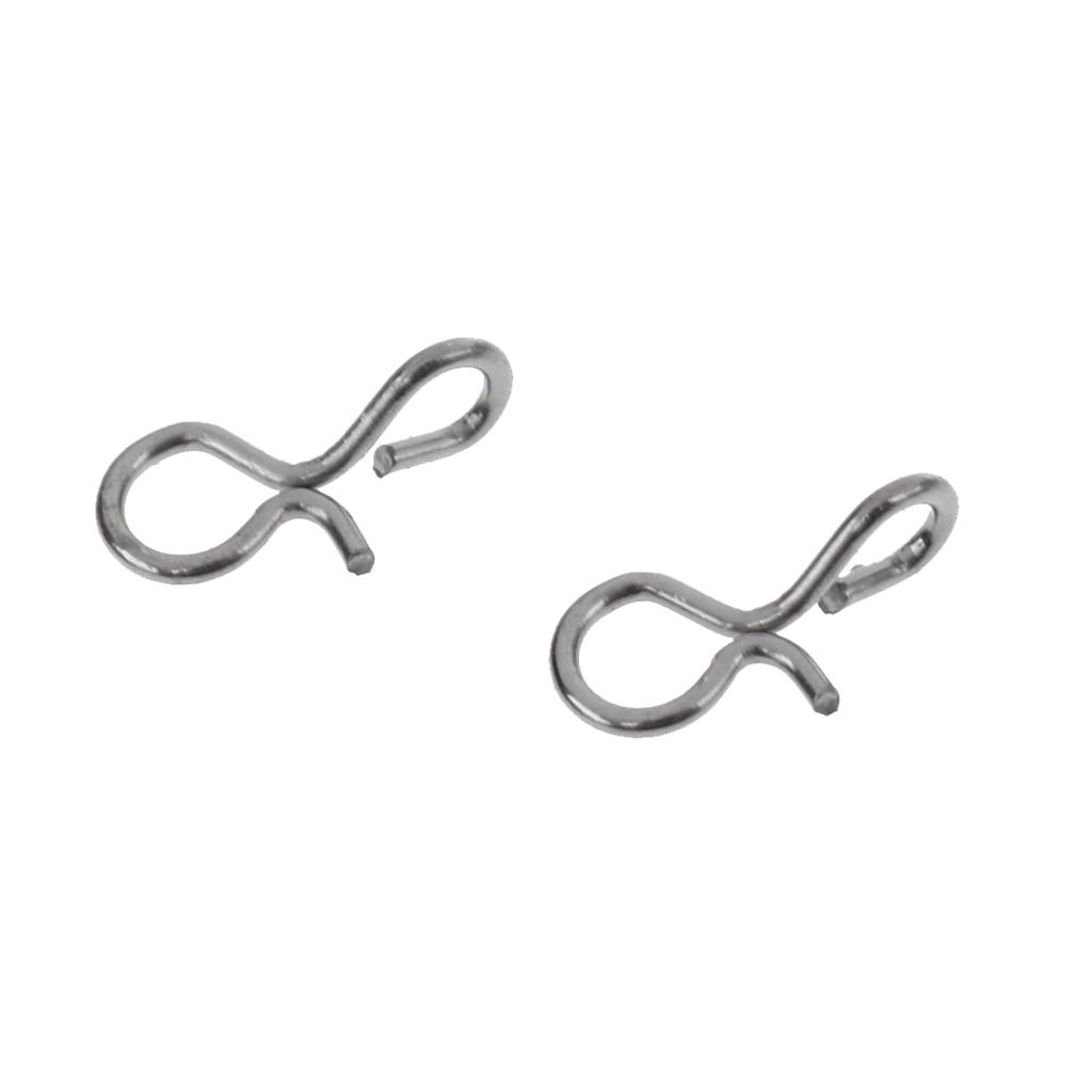 70pcs Fast Lock Snap Fishing Hanging Snap Fishing Swivel Barrel Connector Simple Design