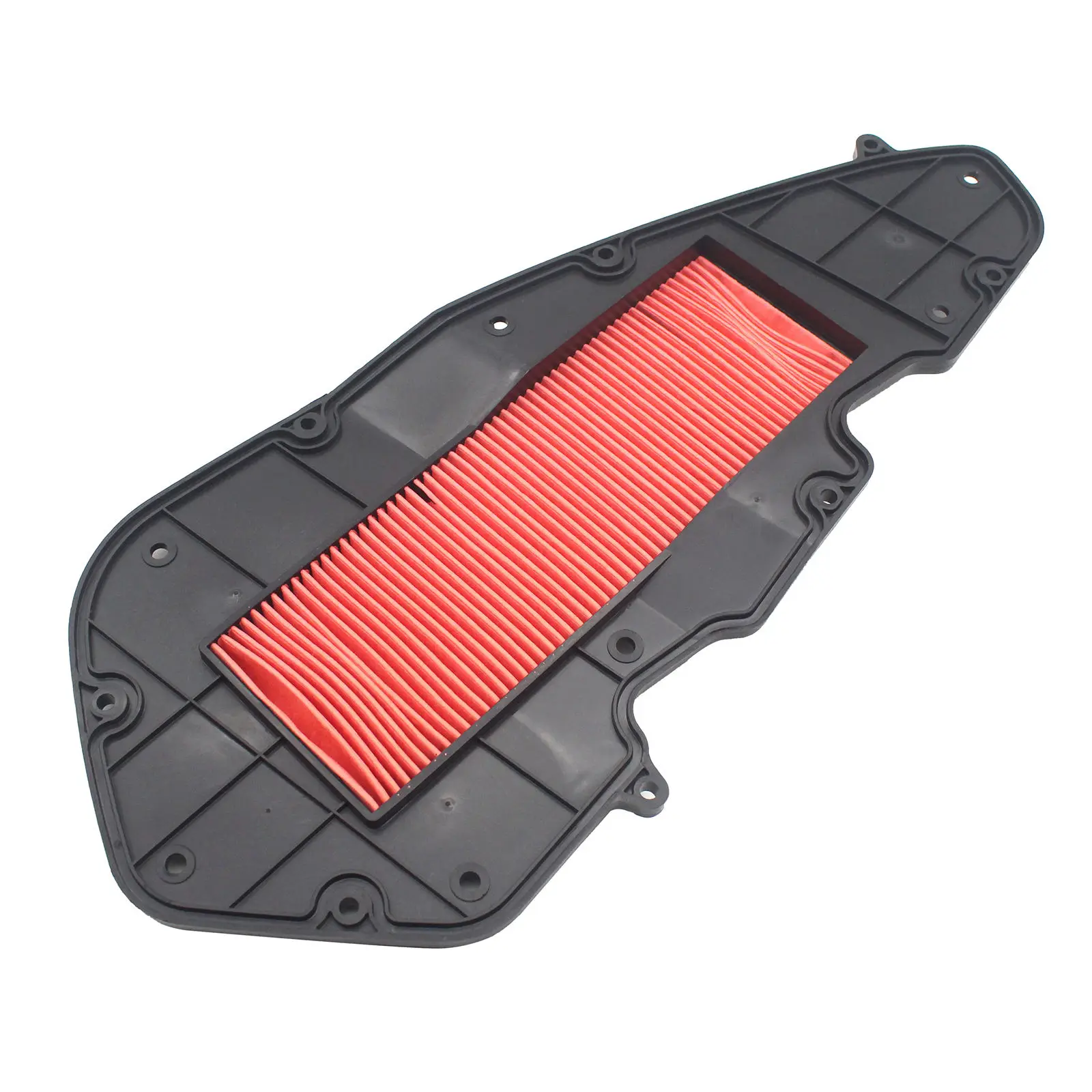 Motorcycle Air Intake Cleaner Filter Replacement for RT3 250 ZS250T-3 Red & Black