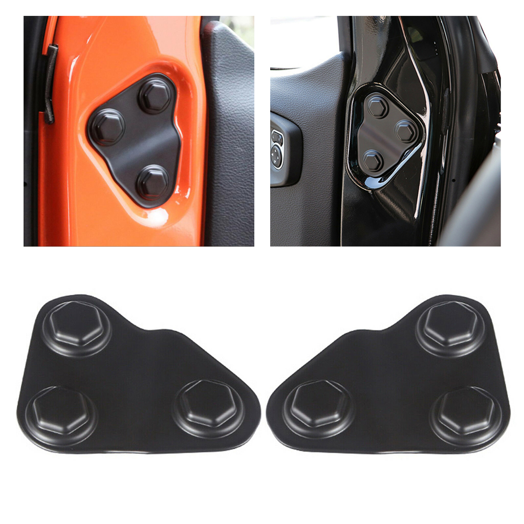 Car Door Lock Screw Protector Cover Cap for  Wrangler JL 2018-2020