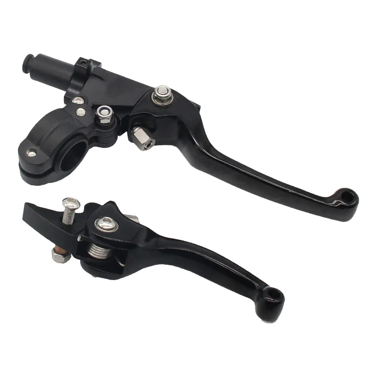 Clutch Brake Lever Left & Right Set Front Folding Universal Fits for 22mm 7/8 inch Handlebar Spare Parts 110Cc 125Cc 140Cc
