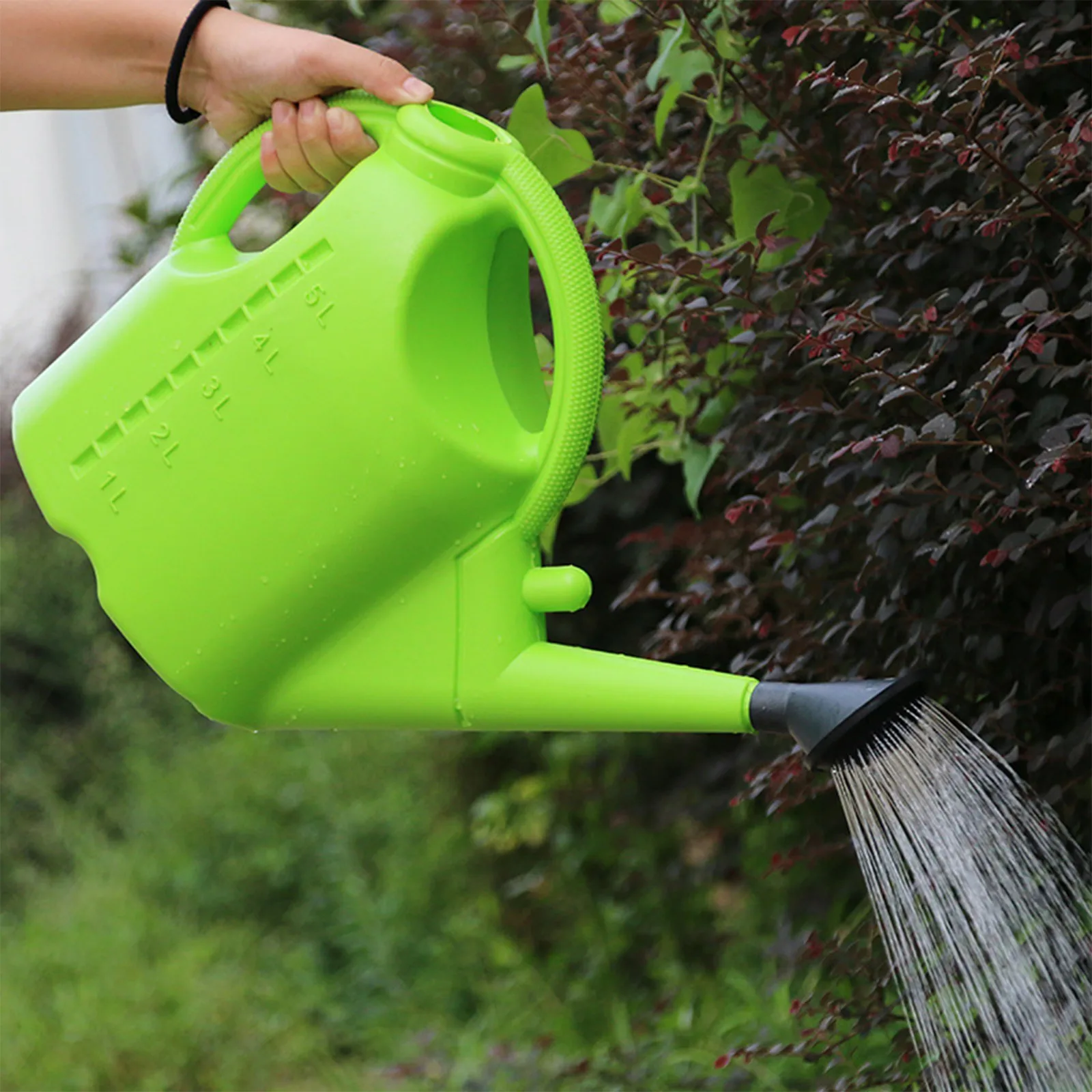5L large capacity long-mouth gardening watering bottle Water Cans Plant Pot Bottle Watering Device Garden Tool Small Hole