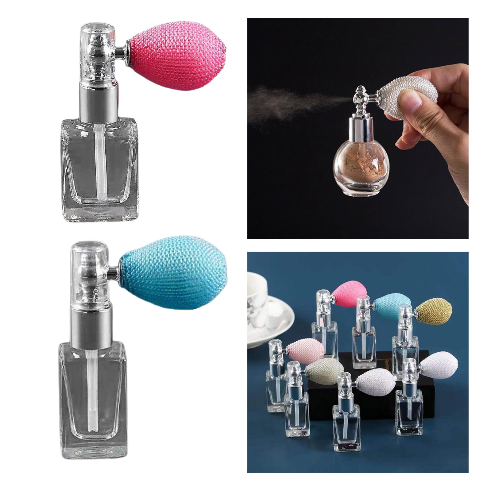 Highlighter Powder Spray Bottle Body Glitter Spray for Face Body Hair Nails