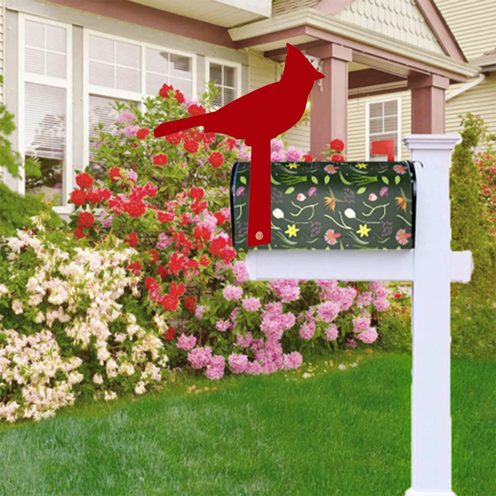Creative Universal Mailbox Post Box Acrylic Plastic Replacement Flag 1.5cm Hole All Weather