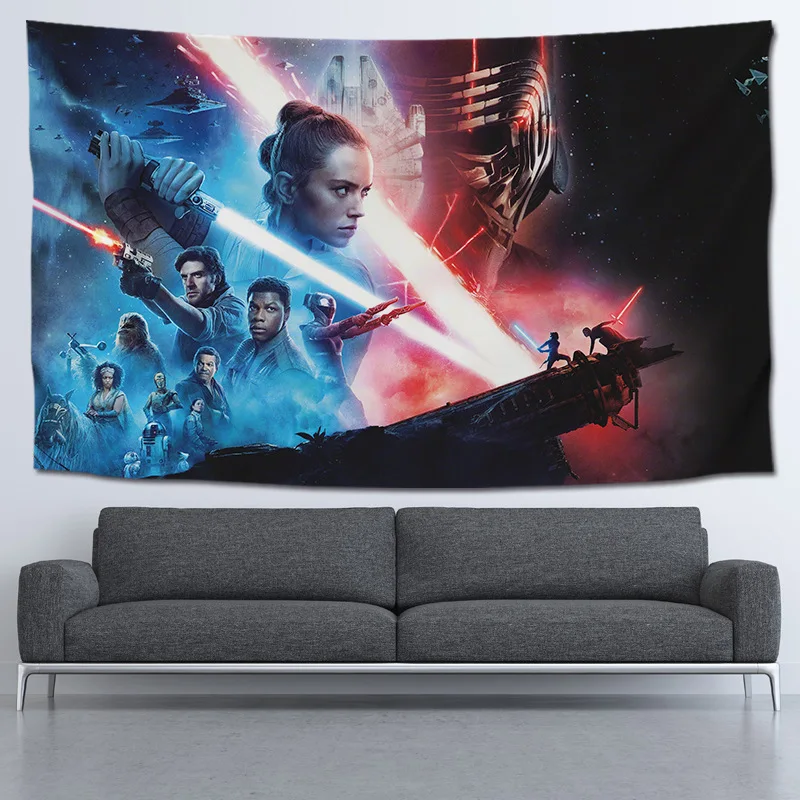 Star Wars Tapestry Art Wall Hanging Sofa Table Bed Cover Home Decor 