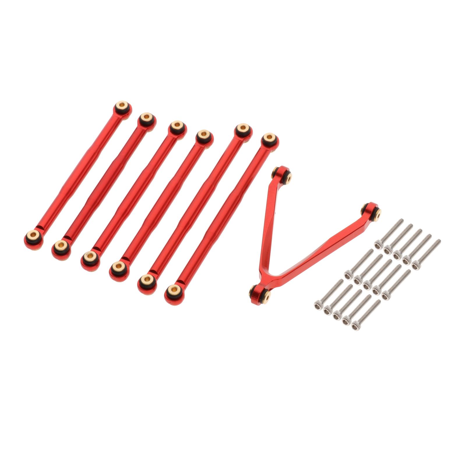 Aluminum Link Set for Axial SCX24 AXI90081 1:24 Scale Buggy Car Replacement