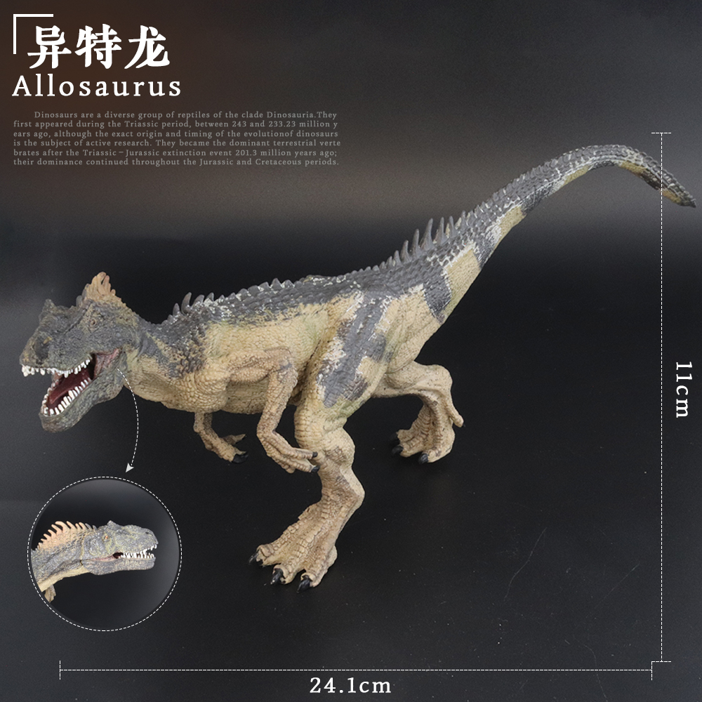 Доисторические модели Юрского периода, искусственный аллозавр, большие  размеры, модели животных, фигурки, ПВХ, Высококачественная игрушка для  детей, подарок | AliExpress