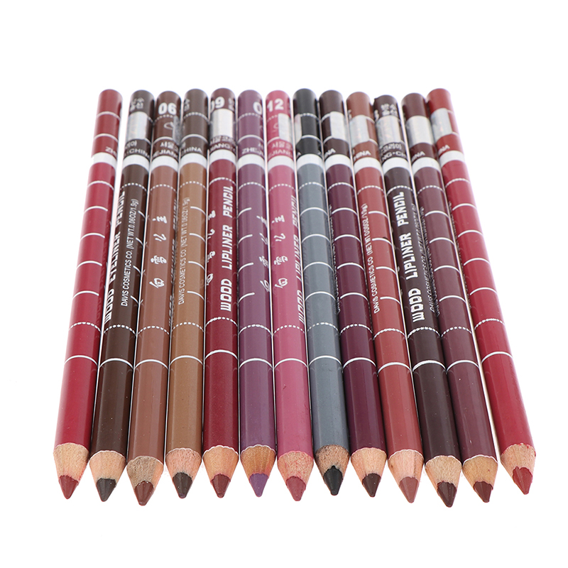 Best of 1PC Professional Wood Lip Liner Waterproof Lady Long Lasting Lip Liner Pencil Makeup Women's Long Lasting Cosmetic Beauty Tool Reviews & Tips