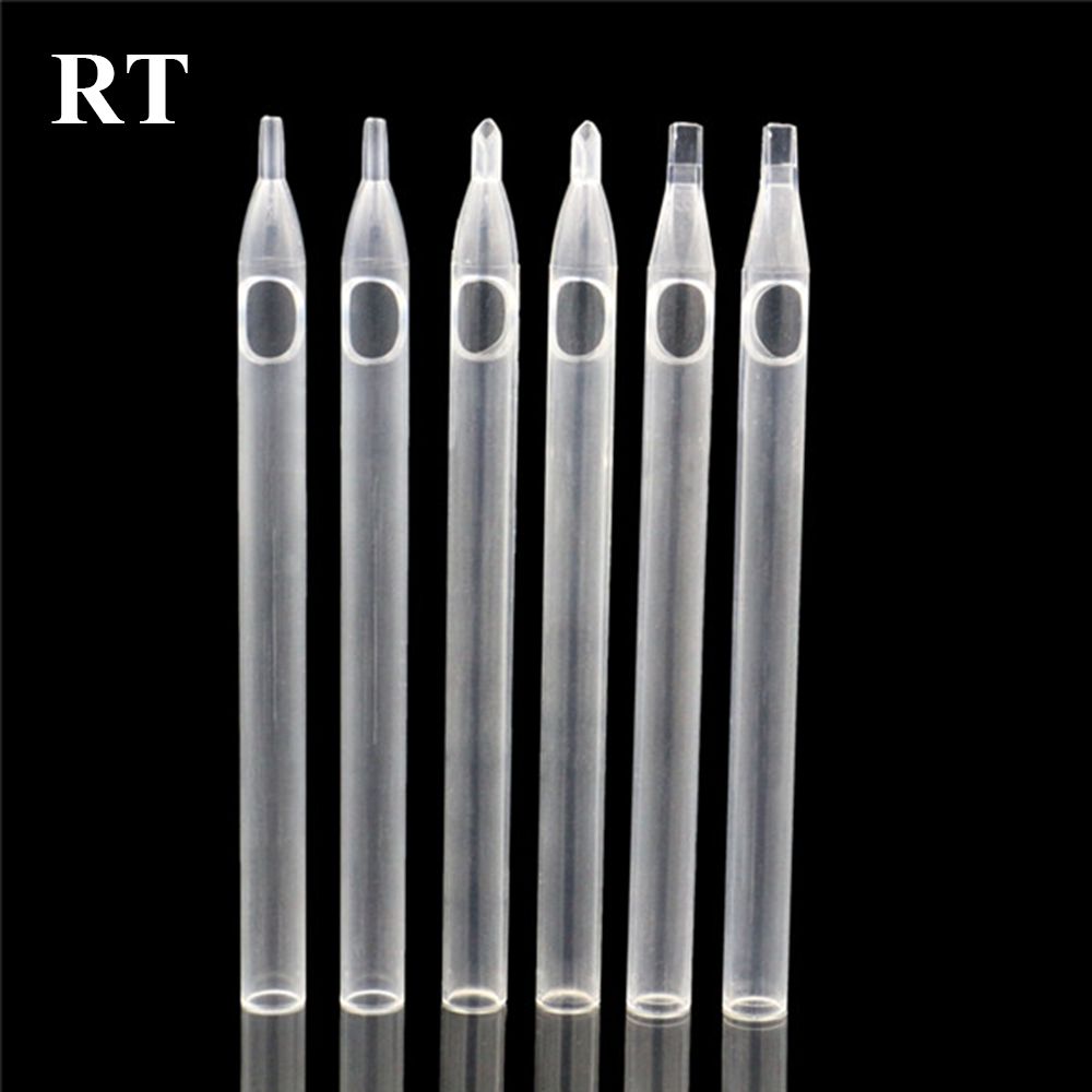 Best of 50PCS Clearly White Tattoo Long Tips RT Disposable Plastic Long Tattoo Tips Nozzle Tube For Tattoo Supplies Reviews & Tips