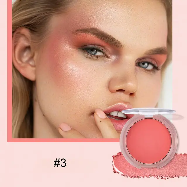 Bouncy Blush Matte Makeup Lightweight Face Blusher Natural Rouge Cheek  Blusher Peach Contouring Face Cosmetics Pretty Delicate - AliExpress