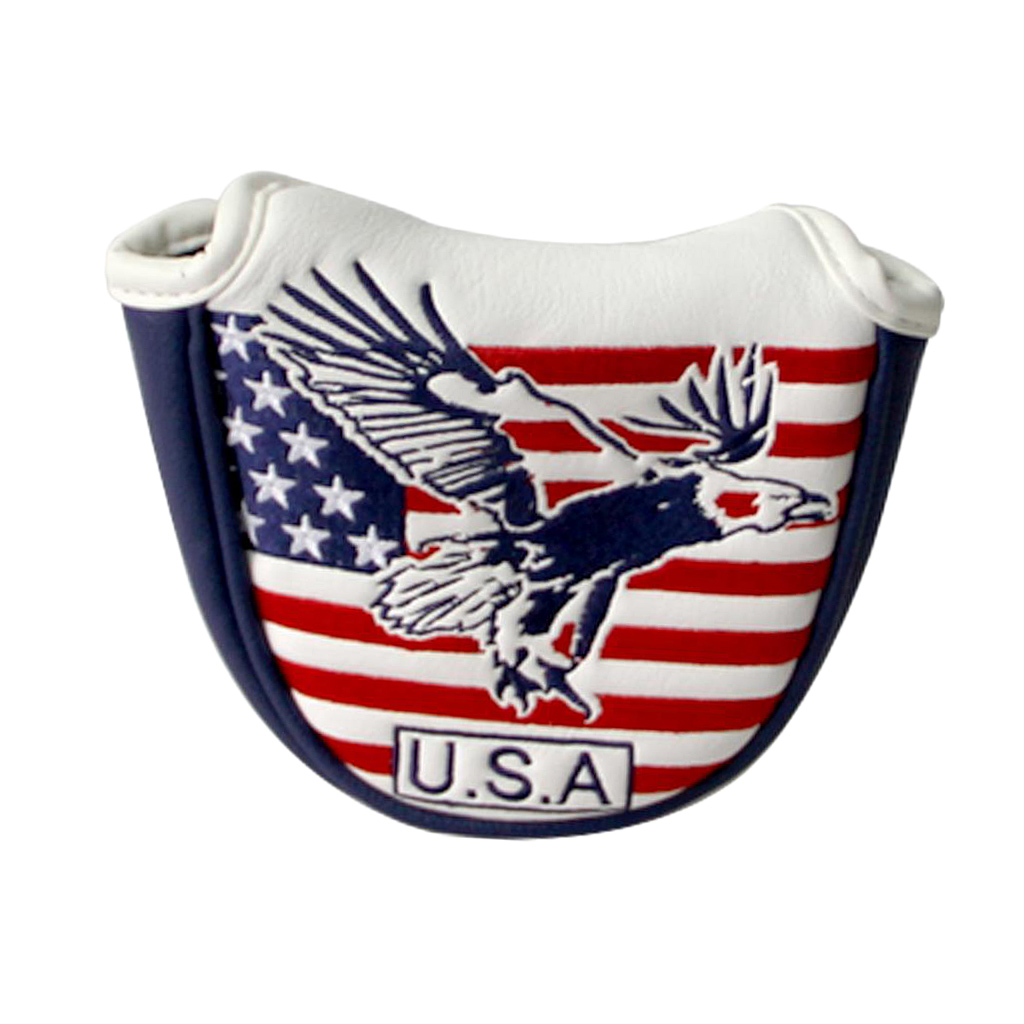 Golf Putters Headcover Mallet PU Golf Club Head Cover for  