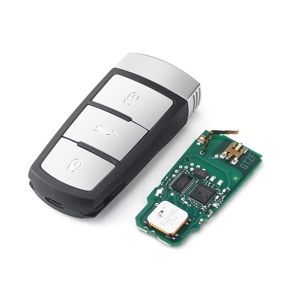 KEYYOU 3C0959752BG / BA Keyless Go Remote Auto Schlüssel 3 Taste 434 MHz PCF7936 ID46 für VW für Volkswagen Passat CC Passat Magotan – Detail 3