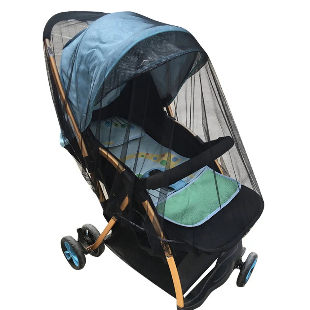 Baby Strollers expensive Baby Crib Seat Mosquito Net Newborn Curtain Car Seat Insect Netting Canopy Cover Infants Pushchair Cart Mosquito Insect Net New baby stroller accessories	