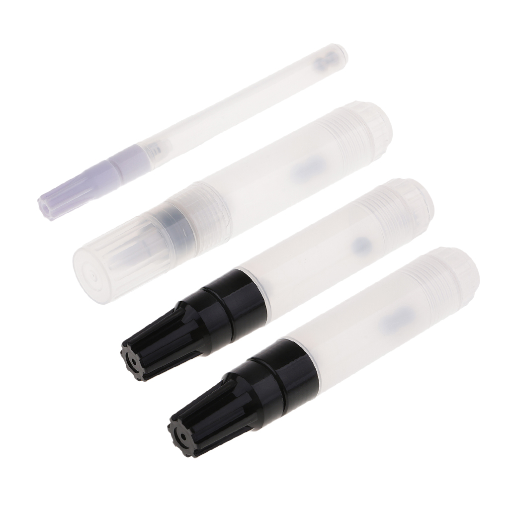 Watercolor Oil Acrylic Paints Marker Pen Empty Tube Ink Fountain Refill Pens