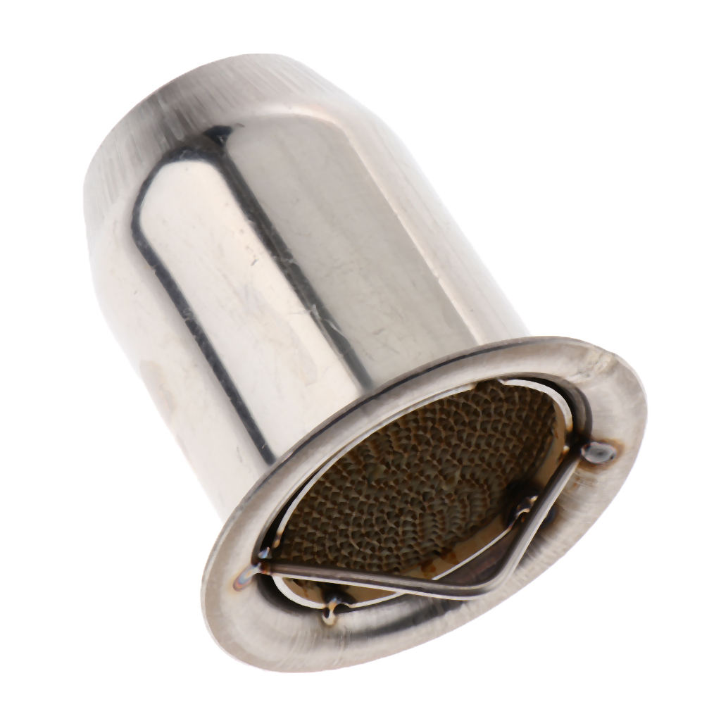 60mm ATV Exhaust Muffler Baffle Silencer DB Killer -on, Stainless Steel