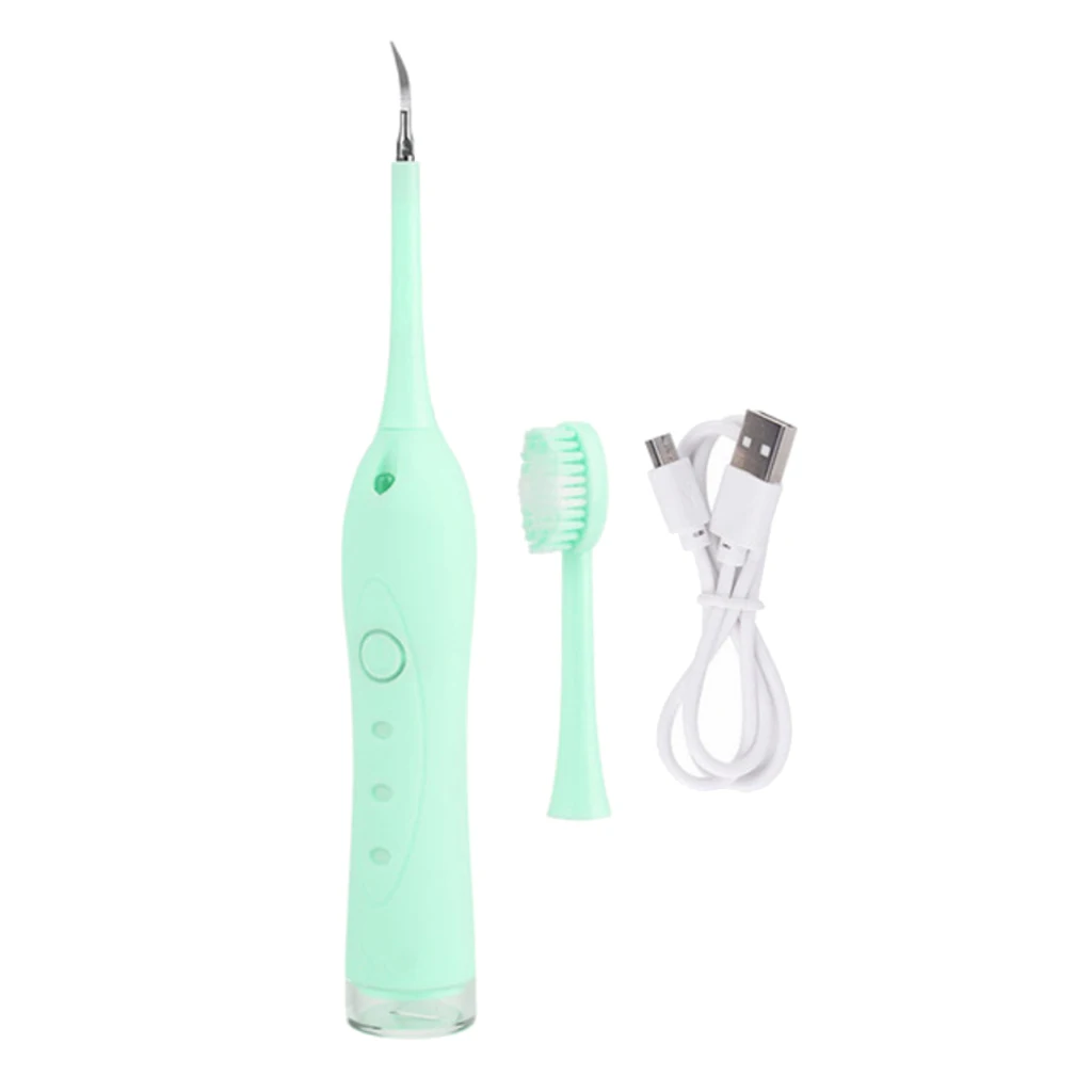 Electric Tooth Cleaner Ultrasonic Oral Teeth Stain  Cleaning Kit