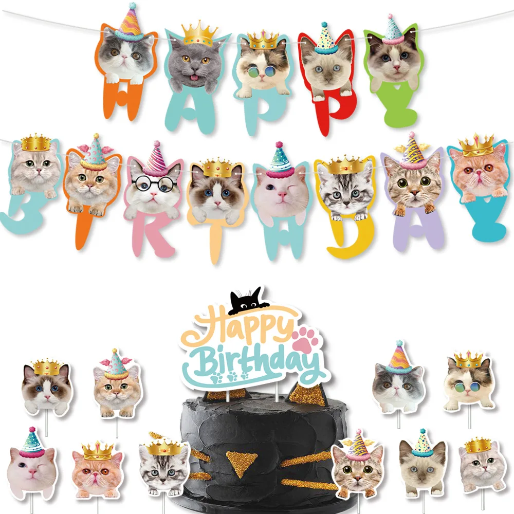 Cats Pull Flags+Cake insertion