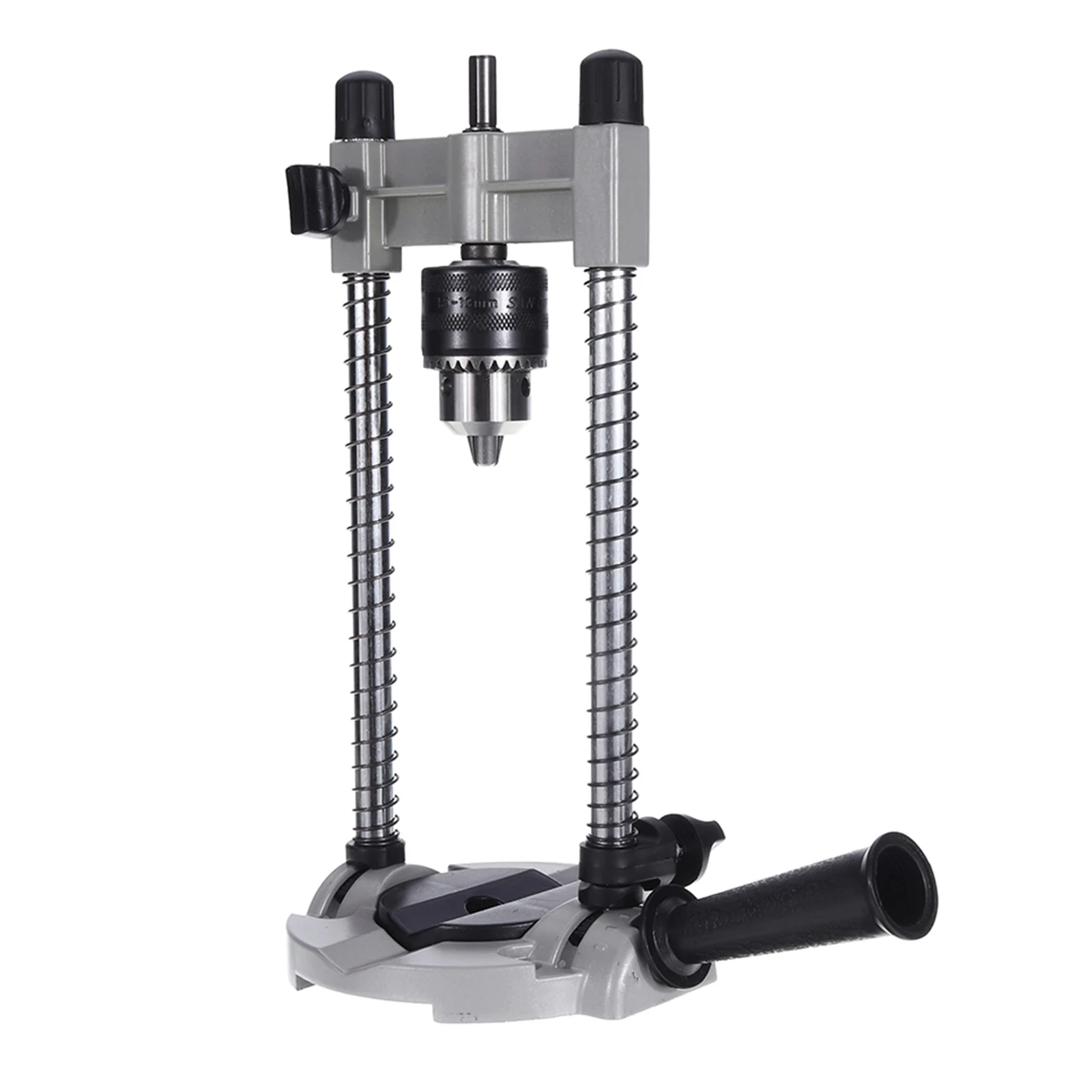 Adjustable Electric Drill Bracket Guide Table Stand Clamp with Chuck Work Station