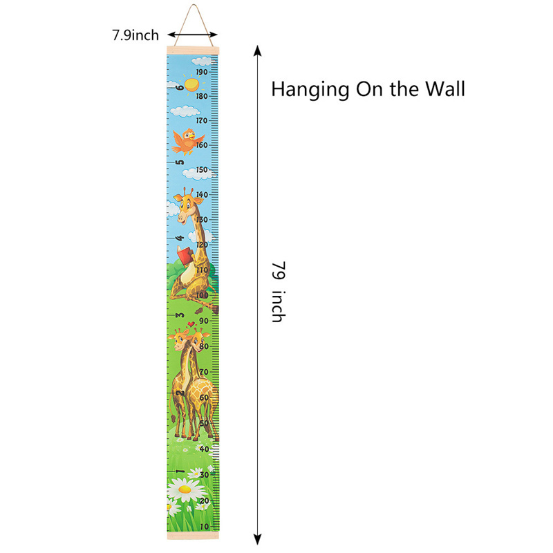 Barre De Mesure Pour Enfants Safari Dans La Jungle Barre De Mesure En