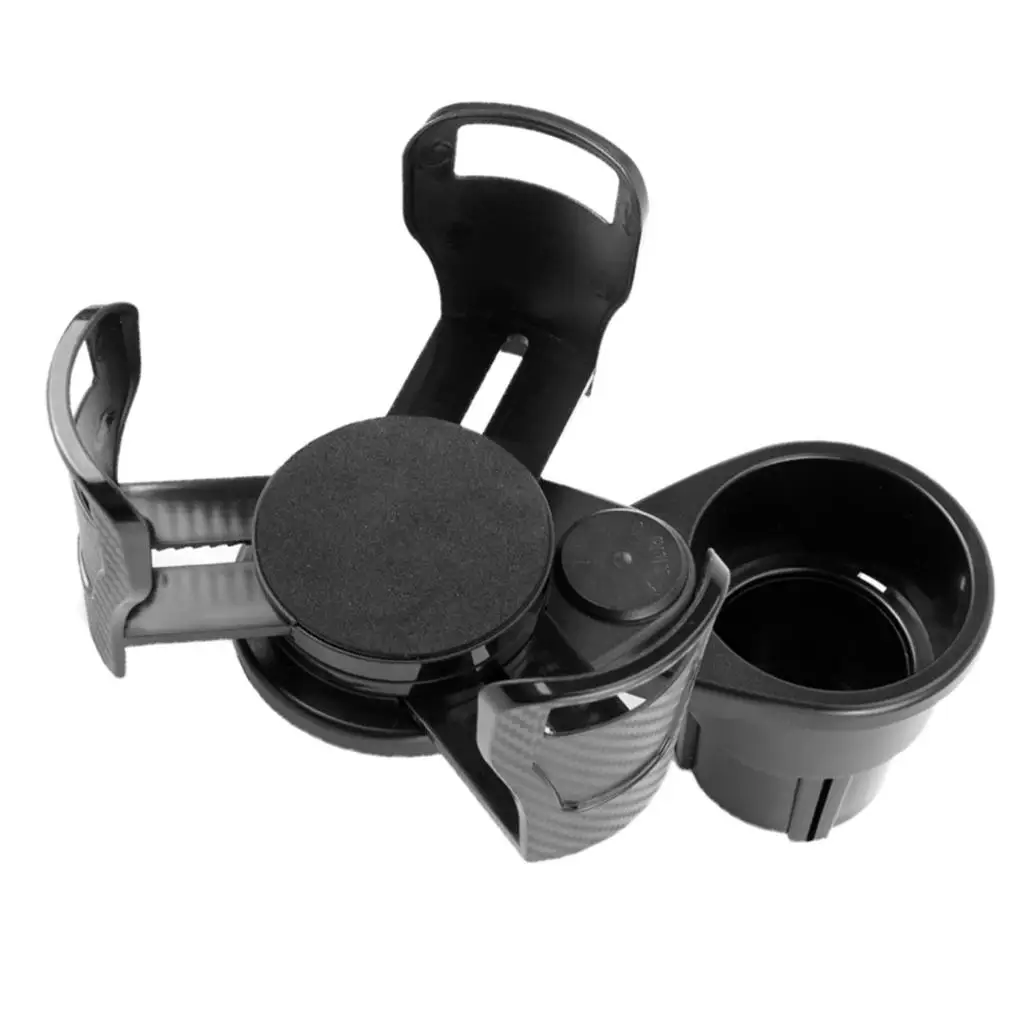 2x2 in 1 Multifunction Car Double Cup Holder Water Bottle Drink Holder Mount Auto Telescopic Water Bottle Drinks Container