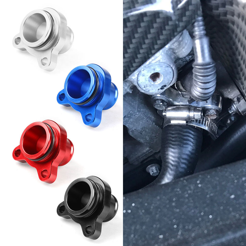 Water Hose Fitting Fit For BMW N54 335i 11537541992 11537544638 Black