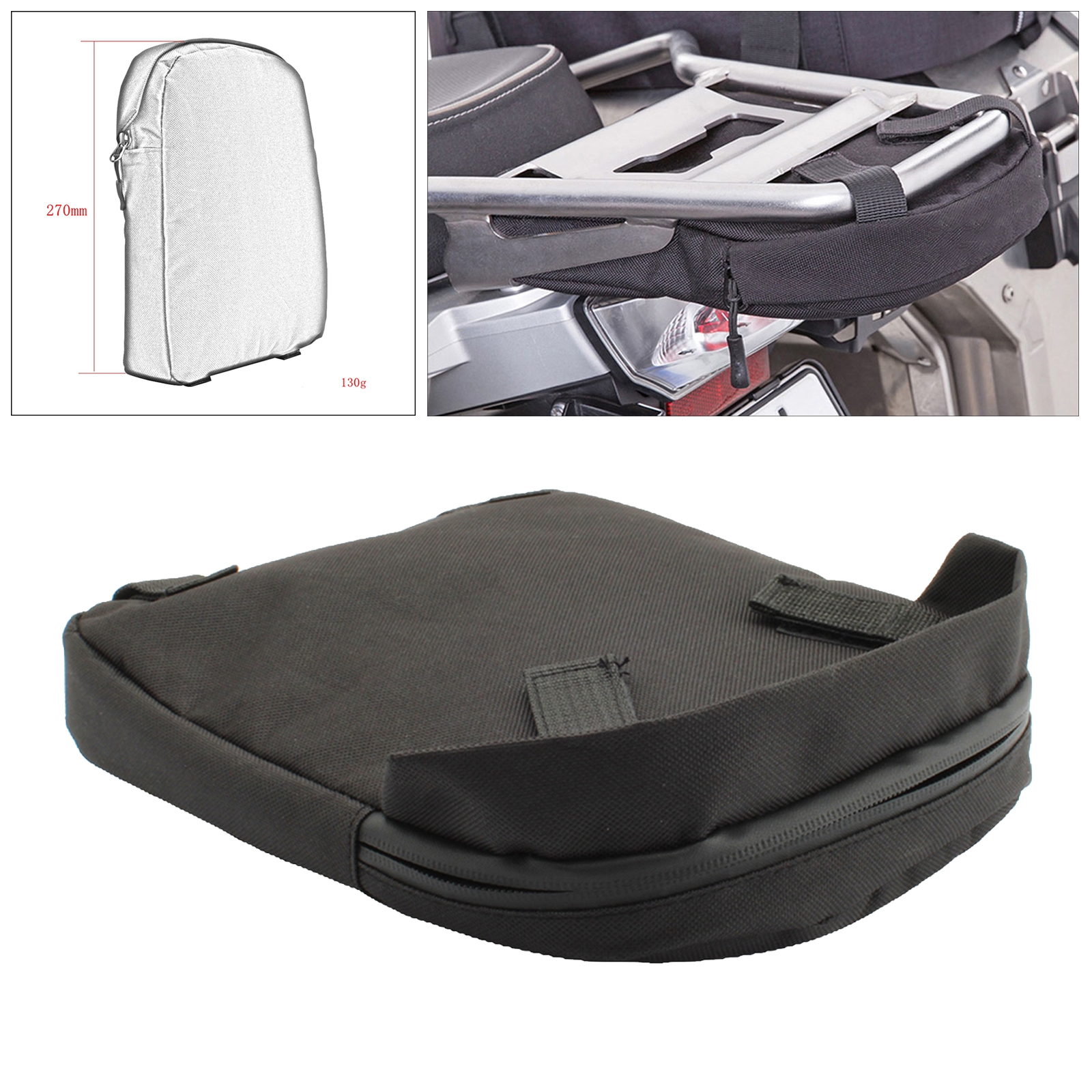 Motorcycle under Luggage Rack Bag Storage Tail Bag for  R1250 GSAdventure