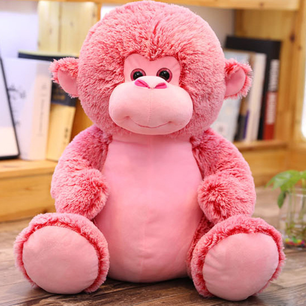 pink monkey doll