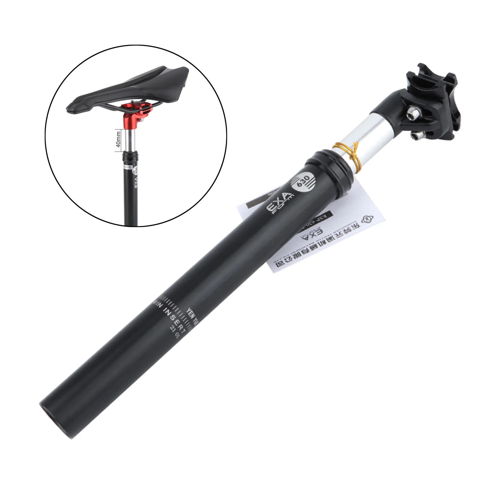 Road Bike Seatpost Shock Absorber Seat Post Saddle Pole Components Parts