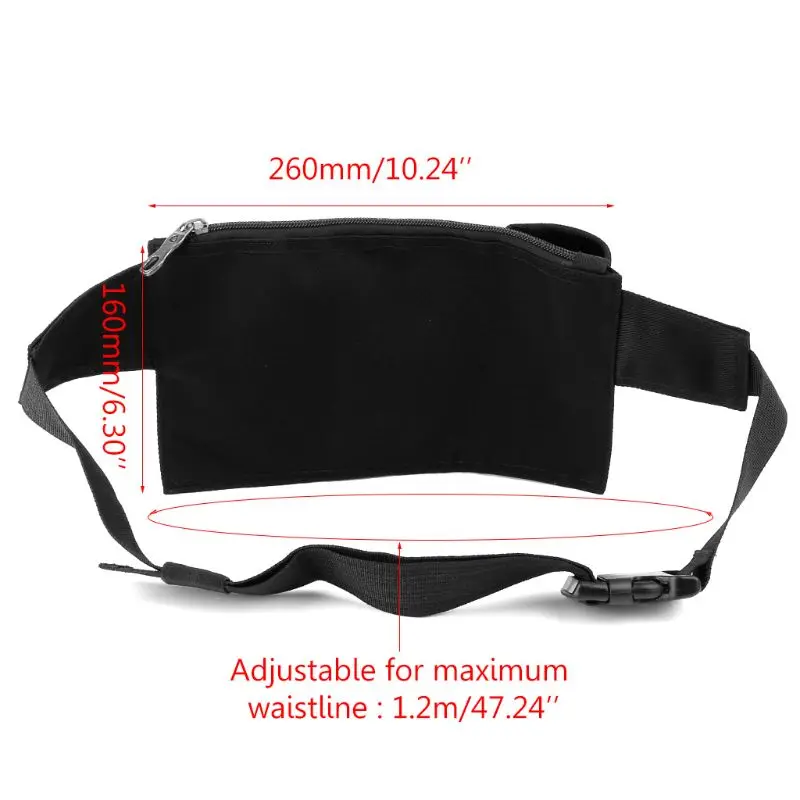 Cleaning Use Waist Tool Bag Oxford Cloth Waterproof Hotel Cleaners Storage Pouch 