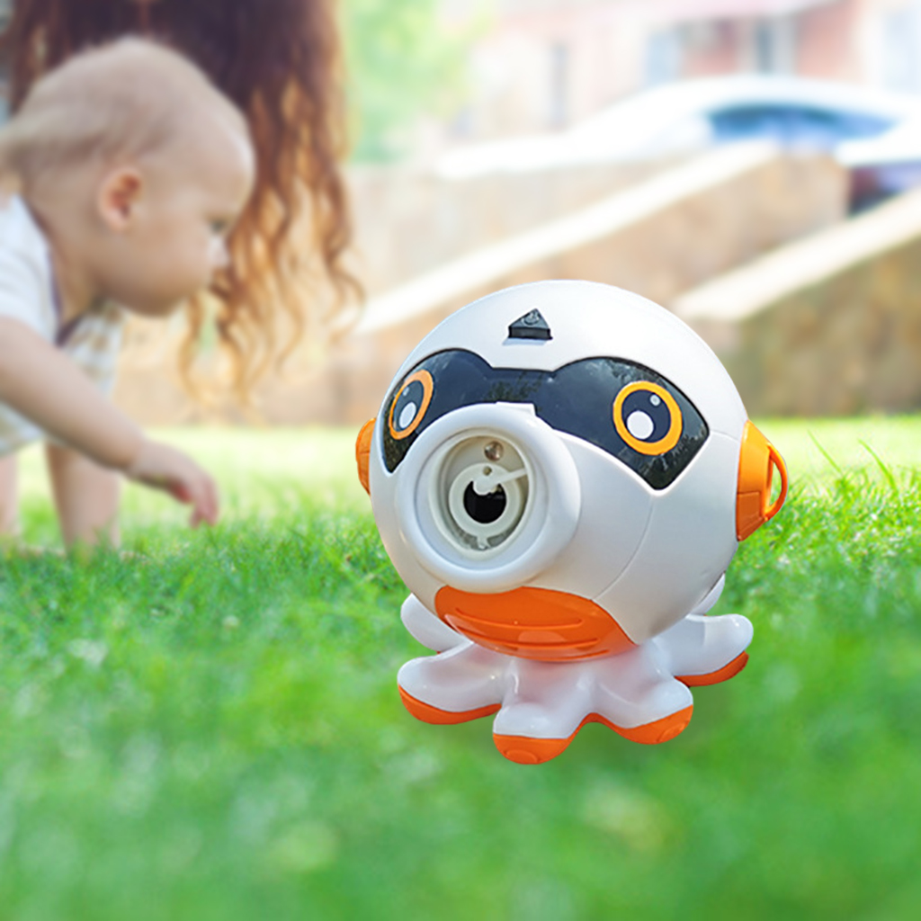 Octopus Automtic Bubble Toys Machine, Battery Powered Plastic Bubble Maker Bubble Blower for Outdoor Parties Weding Gift
