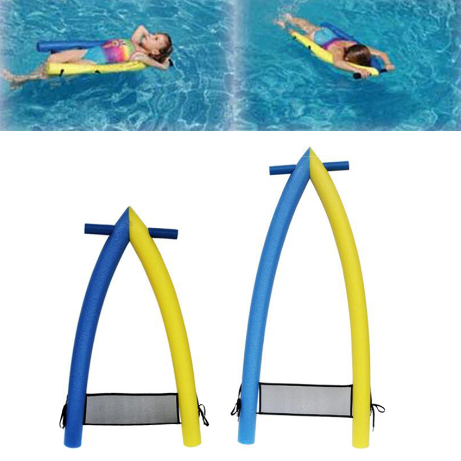 Lightweight A Shape Swimming Kickboard Floating Plate Back Float Kick Board Pool Training Aid Tools for Adults and Children