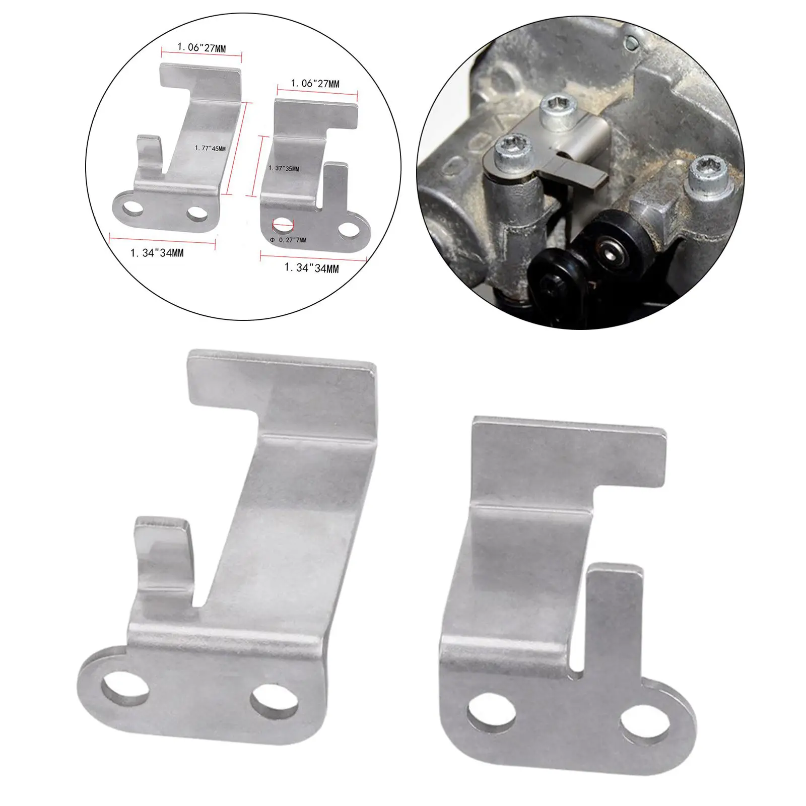 1 pair Repair Bracket Manifold Kit Car Repair 059129086 For VW Replace Accessories EM1023