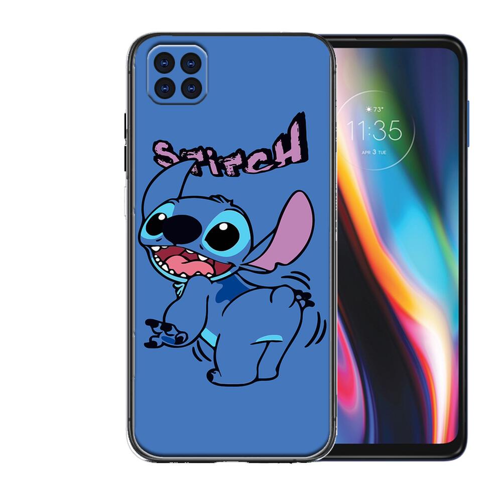 Милый черный Стич, чехол для телефона с рисунком из мультфильма disney для  Motorola Moto G5 g 5G, искусственные Чехлы, роскошные чехлы со смайликом |  AliExpress