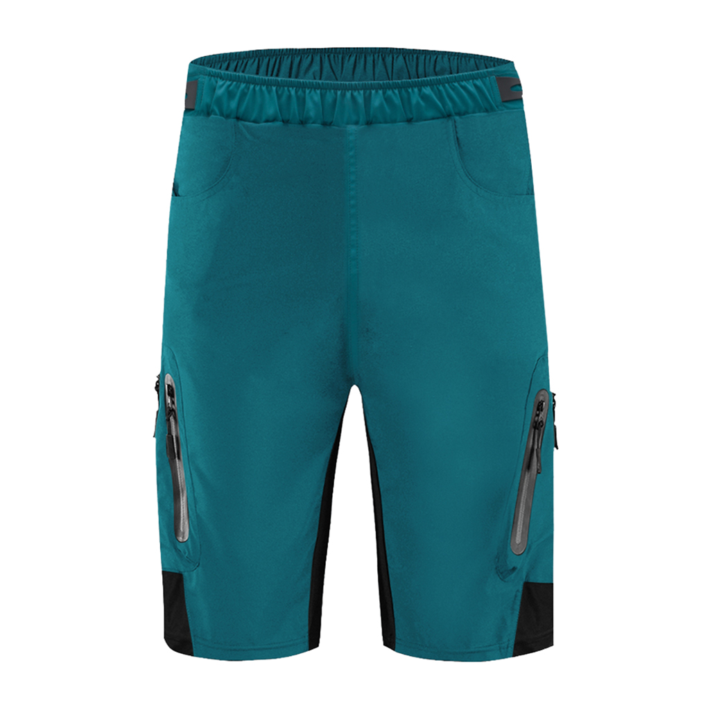 3D Padded Cycling Shorts Baggy Underwear MTB Bike Half Pants with Mesh Liner