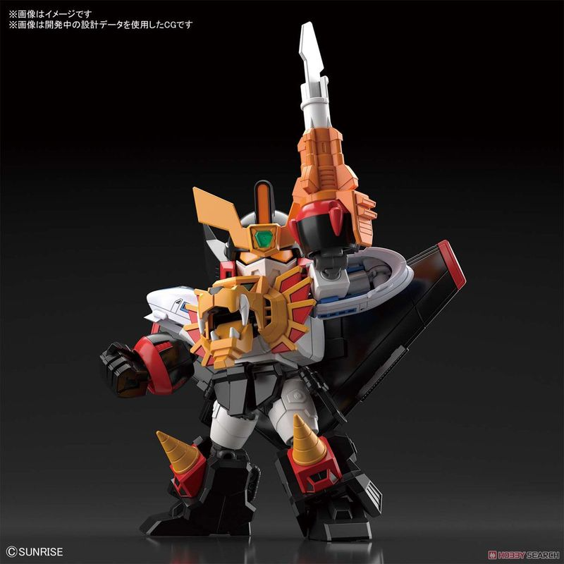 Figura de Animação Brinquedos para Crianças Bandai Gundam Modelo Sdcs 05 bb Lutador Gaogaigar Genuíno Gunpla Ação Brinquedo Figura Kit 3 Bandai gundam modelo kit figura de animação